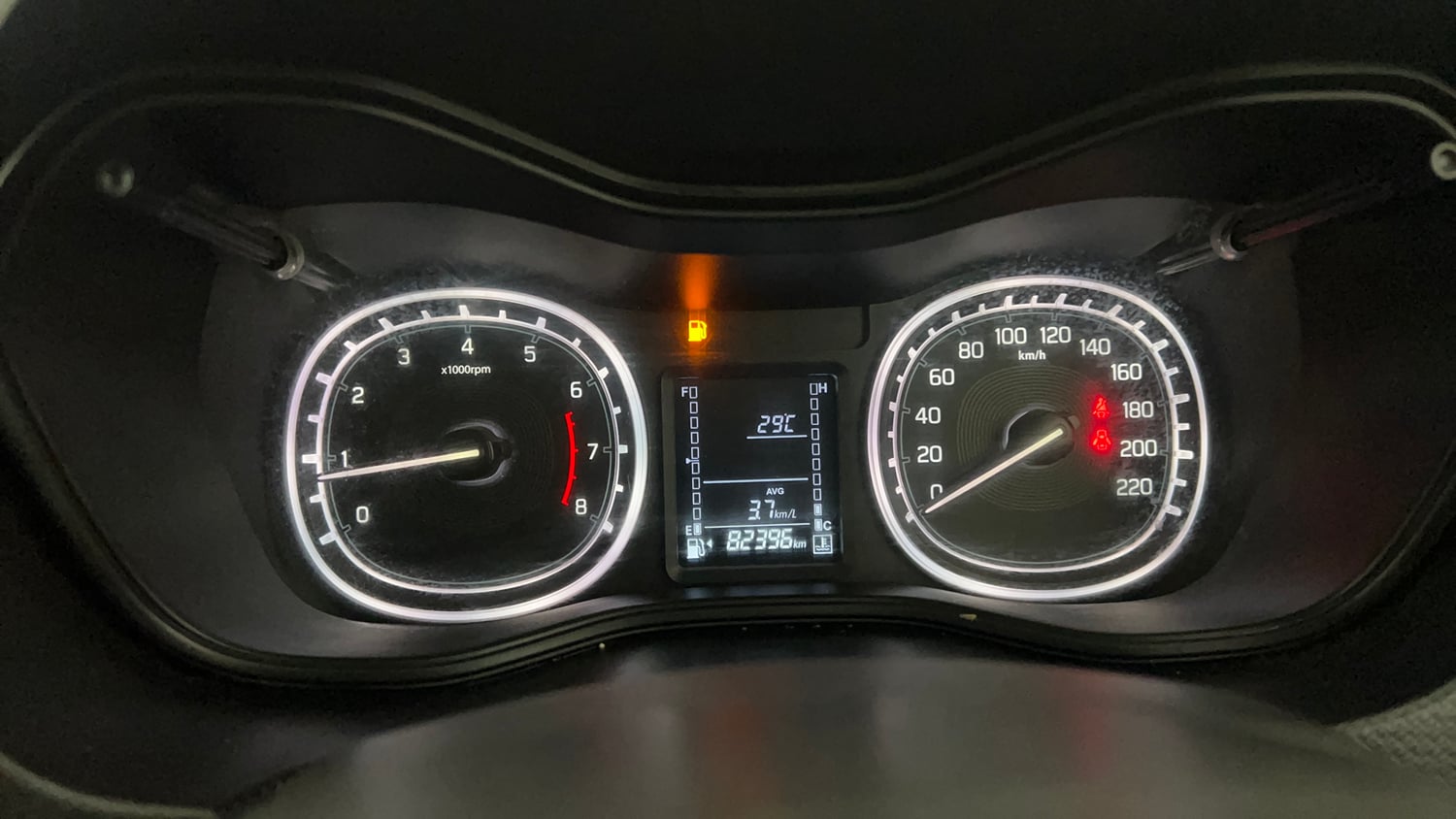 Used 2022 maruti-suzuki Vitara Brezza ZXi Petrol Manual interior CLUSTERMETER VIEW