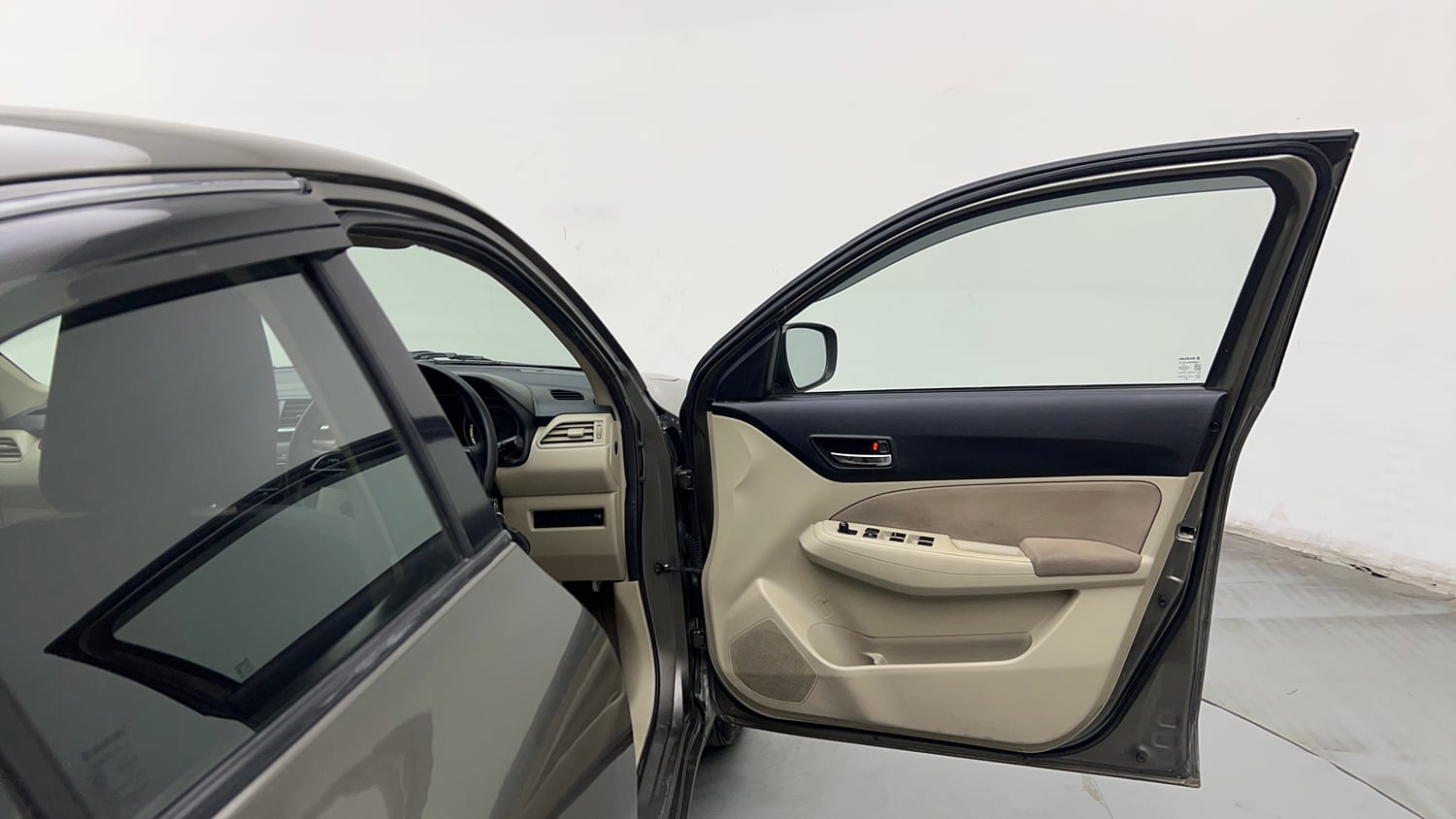 Used 2019 Maruti Suzuki Dzire VXi Petrol Manual interior RIGHT FRONT DOOR OPEN VIEW