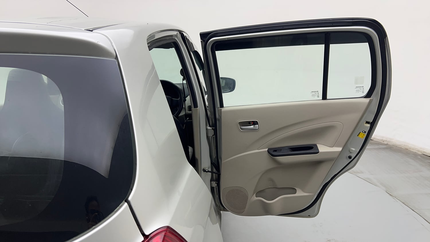 Used 2017 Maruti Suzuki Celerio VXi Petrol Manual interior RIGHT REAR DOOR OPEN VIEW