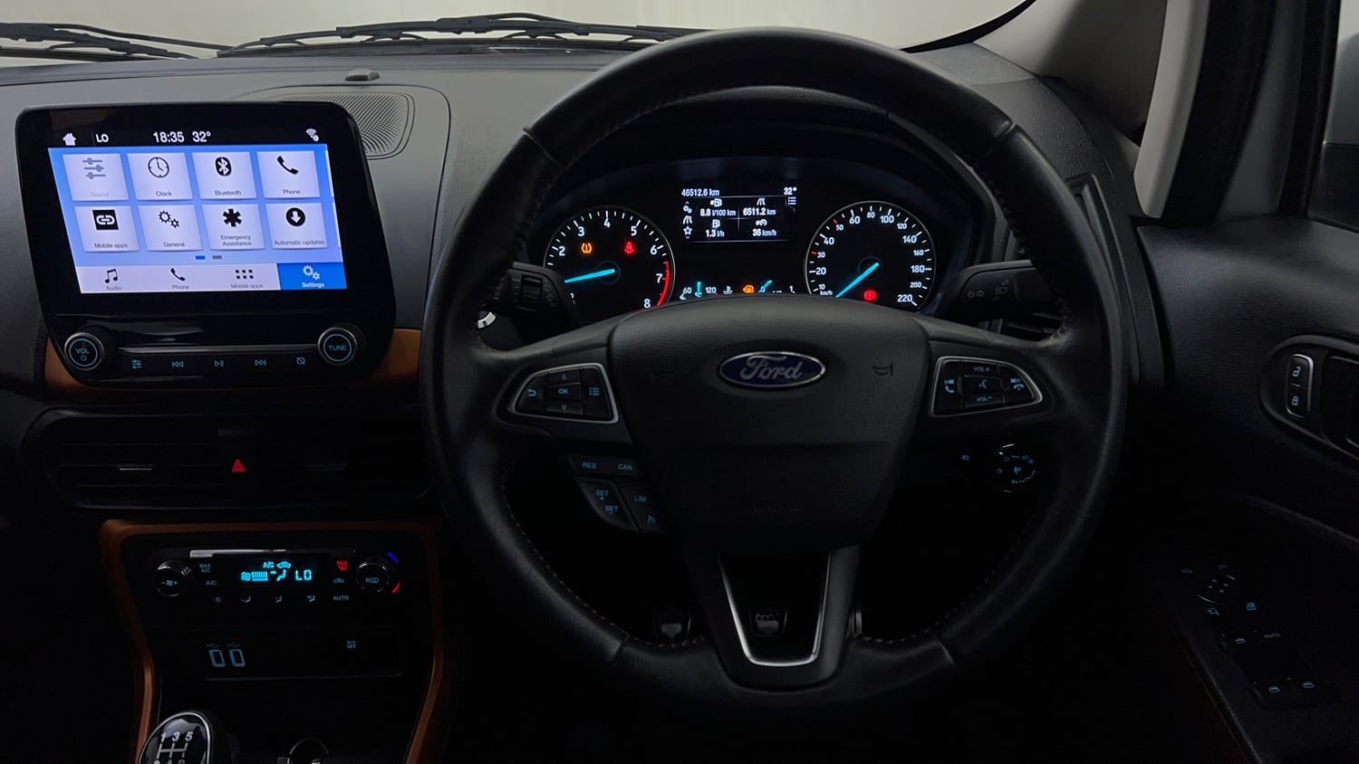 Used 2021 Ford EcoSport S MT 1.5 Ti-VCT Petrol Manual interior STEERING VIEW