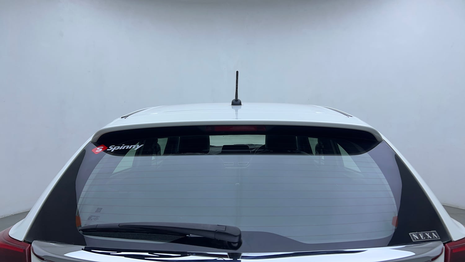 Used 2022 Maruti Suzuki Baleno Alpha MT Petrol Manual exterior BACK WINDSHIELD VIEW