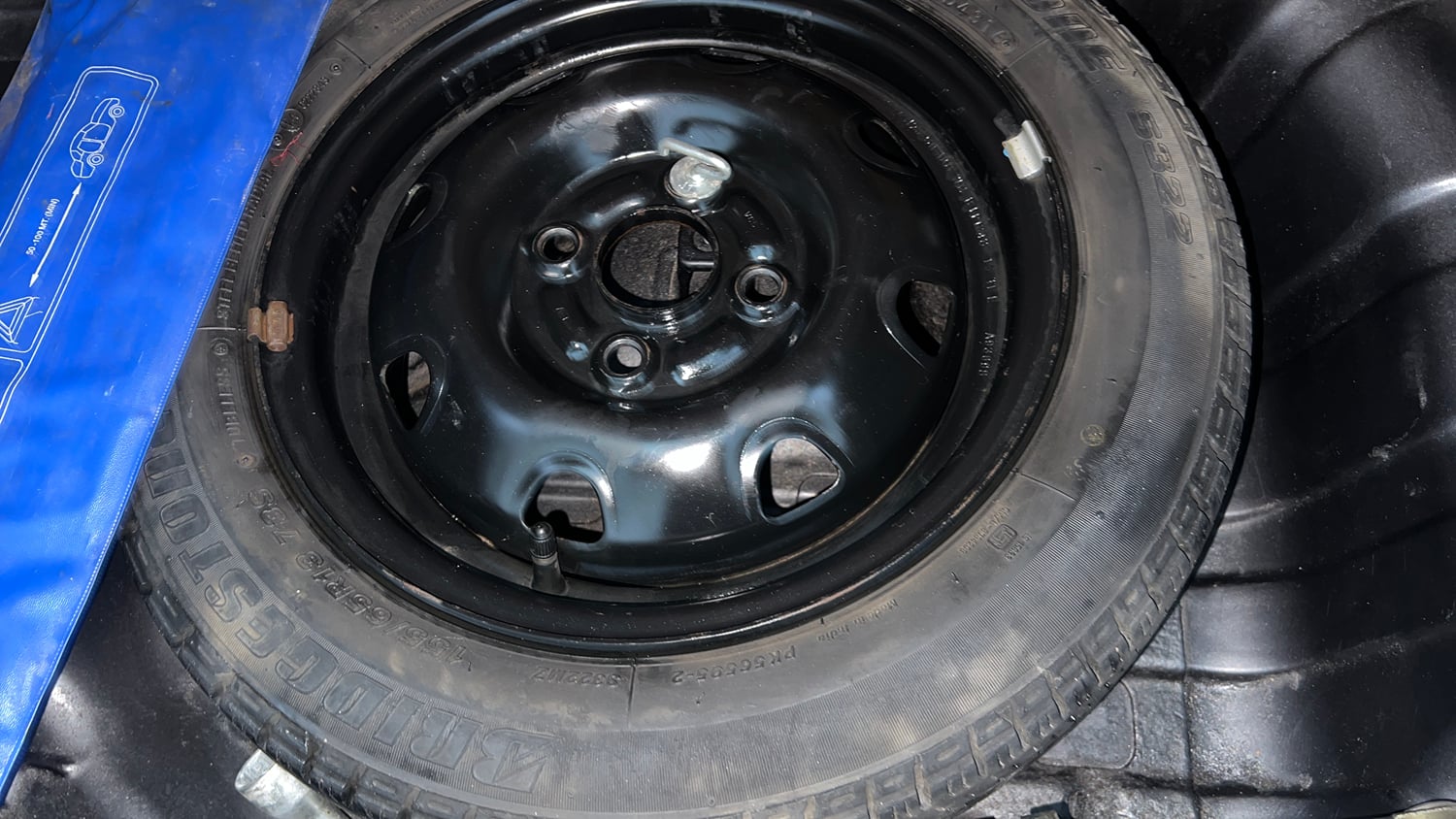 Used 2017 Maruti Suzuki Alto K10 VXi Petrol Manual tyres SPARE TYRE VIEW