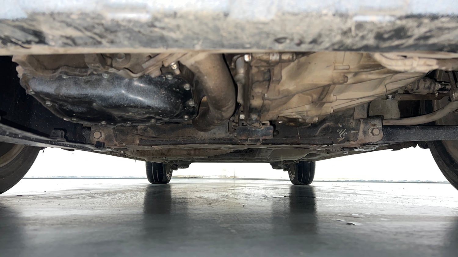Used 2018 Honda City ZX Diesel Diesel Manual extra FRONT LEFT UNDERBODY VIEW
