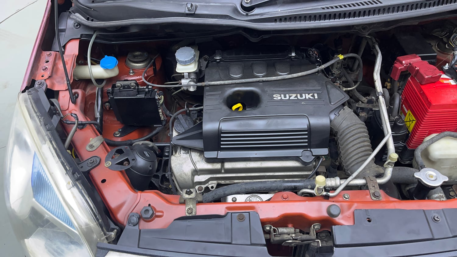 Used 2012 Maruti Suzuki Wagon R 1.0 LXi CNG Cng Manual engine ENGINE RIGHT SIDE VIEW