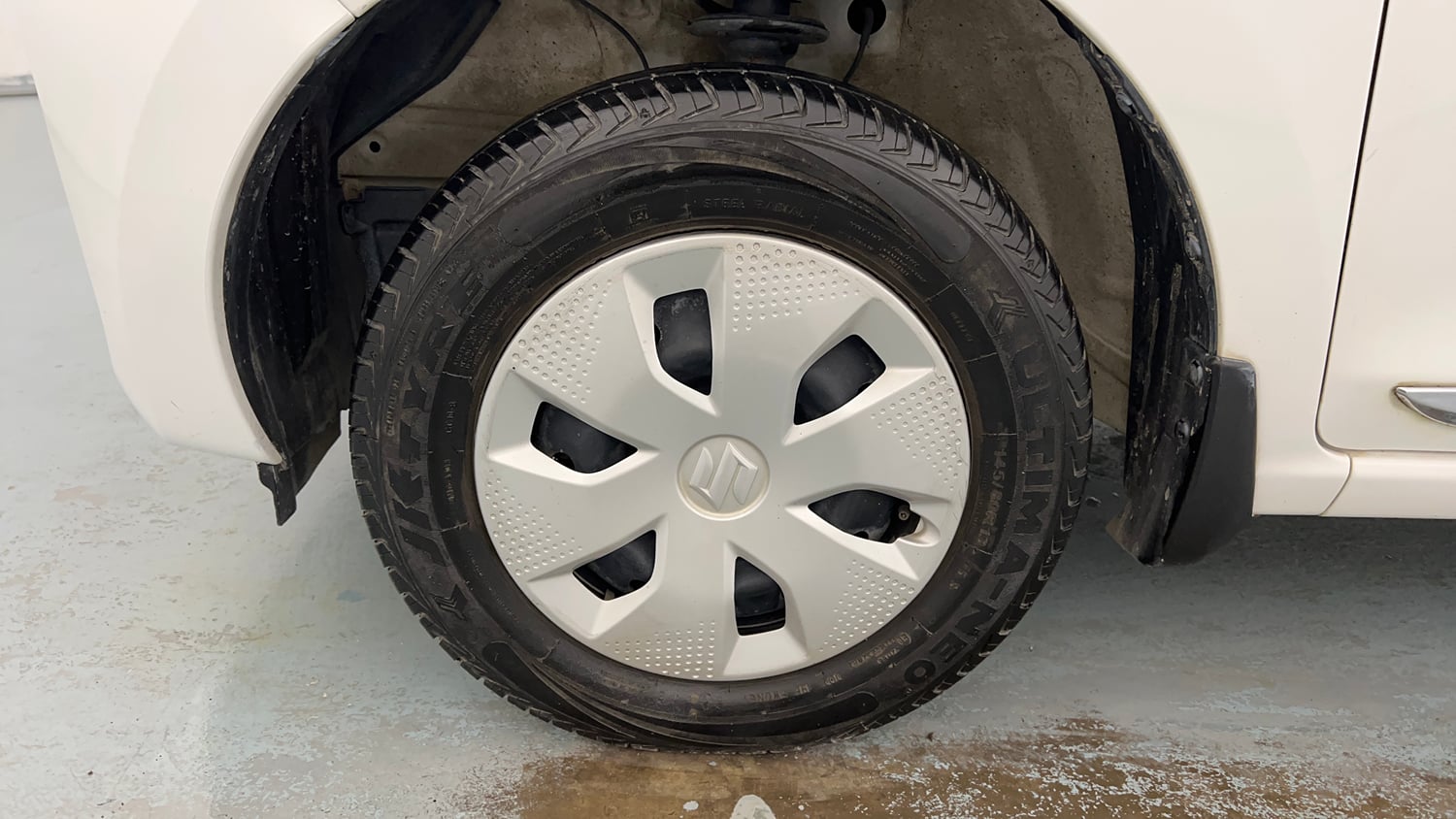 Used 2025 Maruti Suzuki Alto K10 VXi (O) AGS Petrol Automatic tyres LEFT FRONT TYRE RIM VIEW