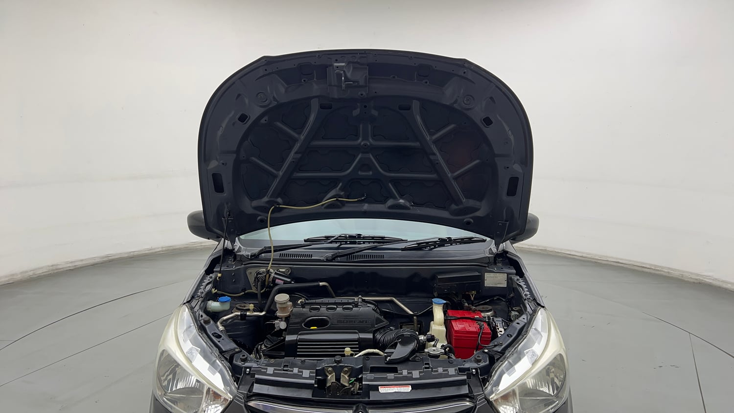 Used 2017 maruti-suzuki Alto K10 VXi (O) AMT Petrol Automatic engine ENGINE & BONNET OPEN FRONT VIEW
