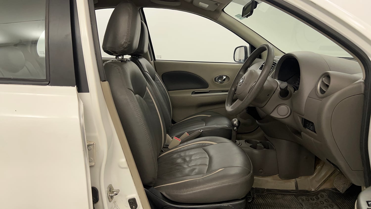 Used 2013 Nissan Micra XV CVT Petrol Automatic interior RIGHT SIDE FRONT DOOR CABIN VIEW