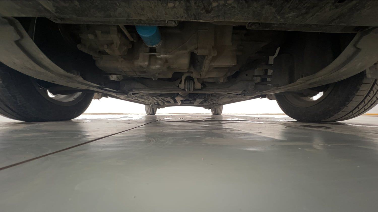 Used 2018 Honda Amaze 1.2 VX MT Petrol Petrol Manual extra FRONT LEFT UNDERBODY VIEW