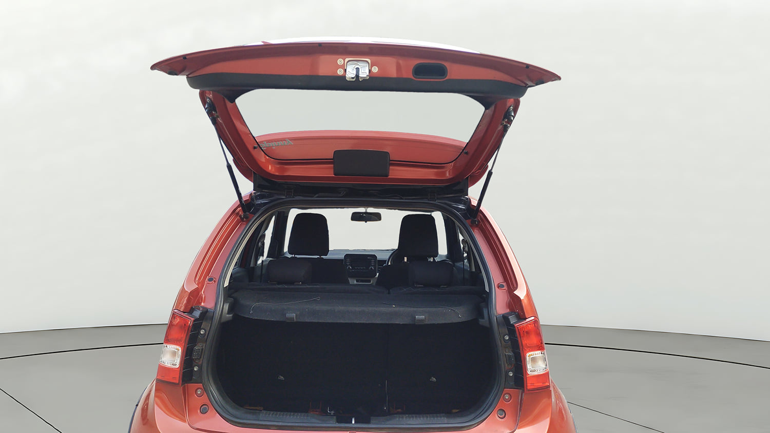 Used 2017 Maruti Suzuki Ignis Zeta 1.2 AMT Petrol Automatic interior DICKY DOOR OPEN VIEW