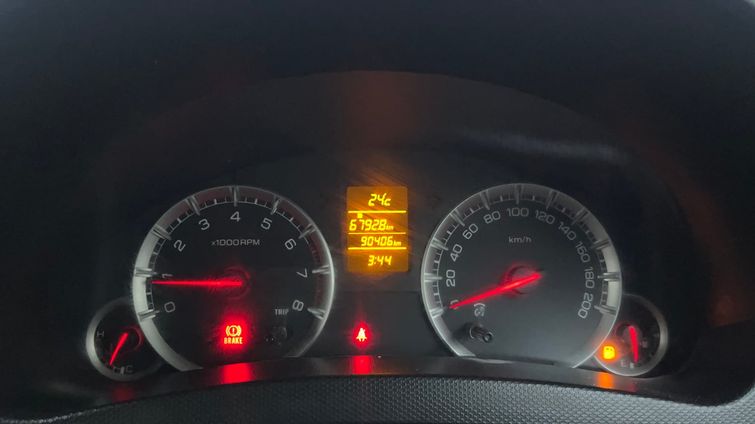 Used 2014 Maruti Suzuki Swift ZXi Petrol Manual interior CLUSTERMETER VIEW