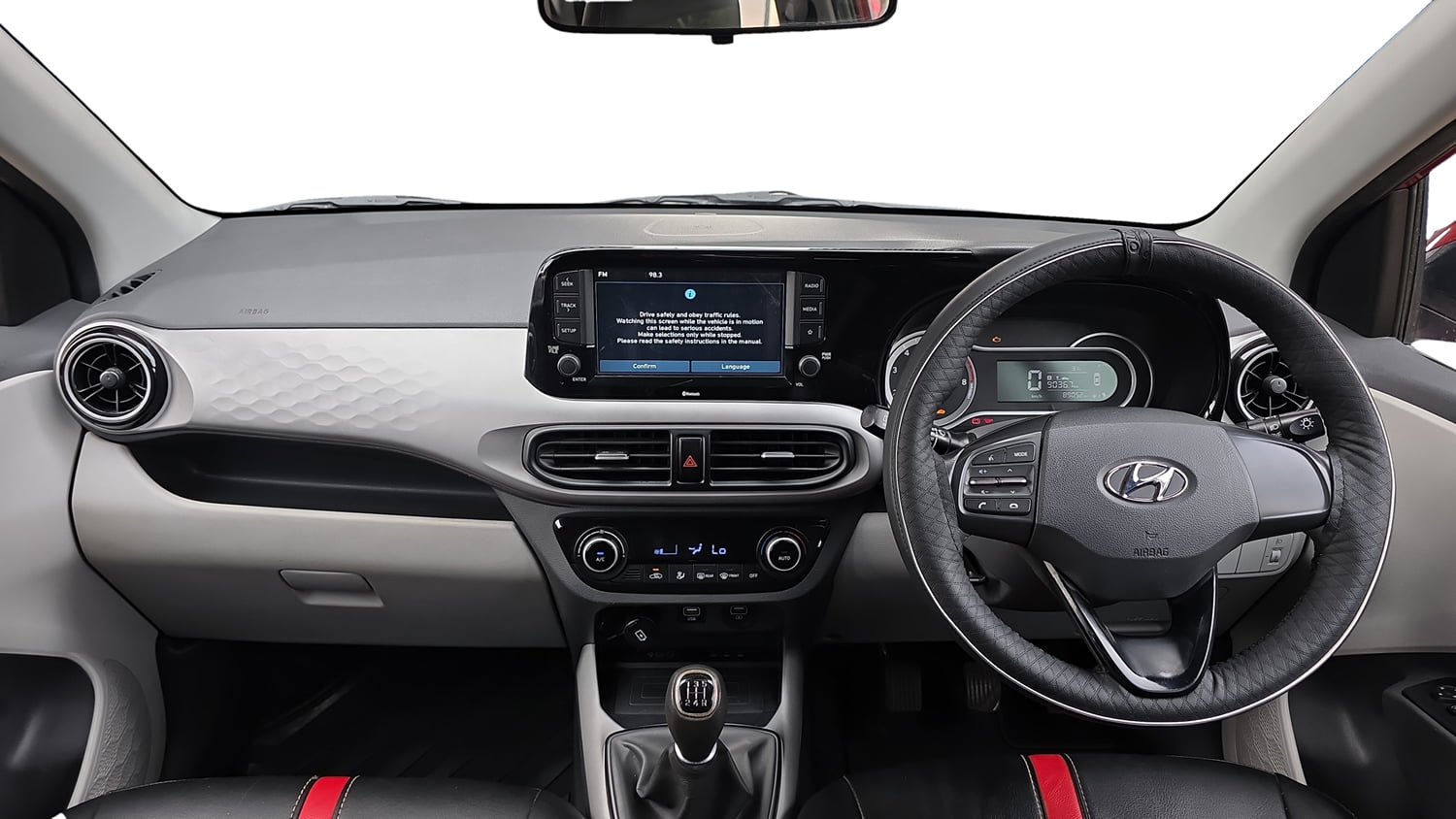Used 2020 Hyundai Grand i10 Nios Asta 1.2 Kappa VTVT Petrol Manual interior DASHBOARD VIEW