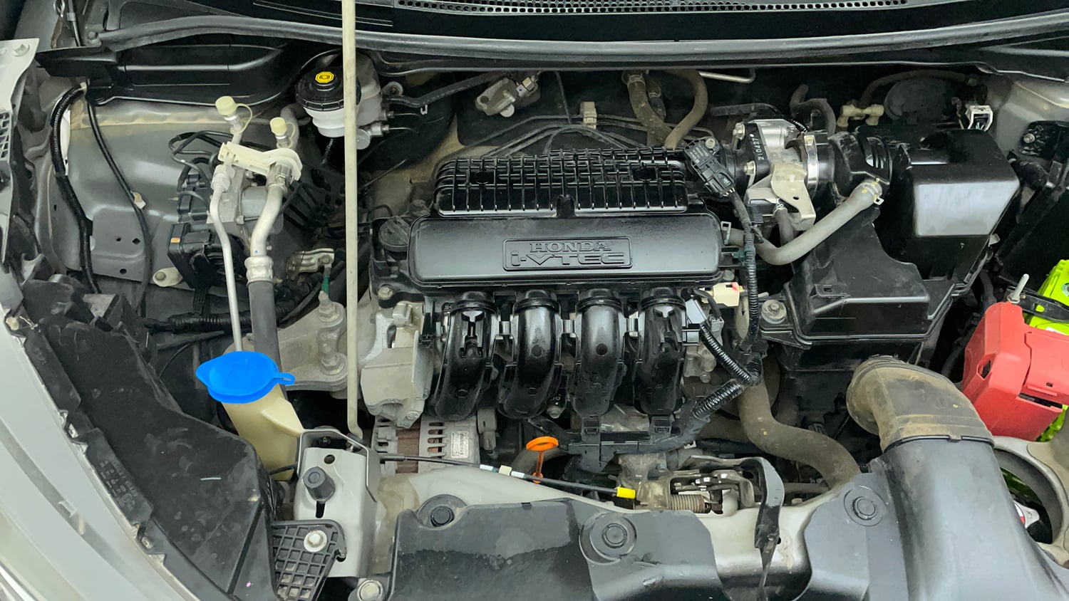 Used 2021 Honda WR-V VX MT Petrol Petrol Manual engine ENGINE RIGHT SIDE VIEW