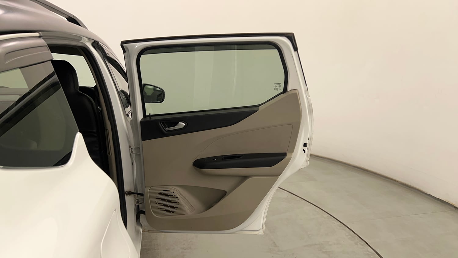 Used 2022 Renault Triber RXZ Petrol Manual interior RIGHT REAR DOOR OPEN VIEW