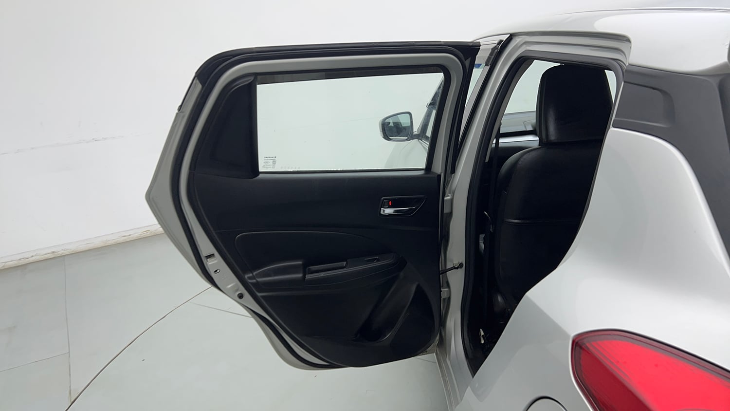 Used 2023 Maruti Suzuki Swift VXi Petrol Manual interior LEFT REAR DOOR OPEN VIEW