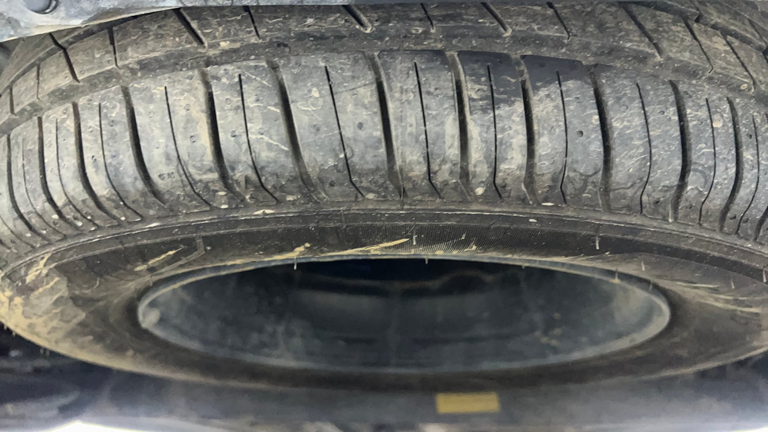 Used 2024 Tata Punch Accomplished iCNG Cng Manual tyres SPARE TYRE VIEW