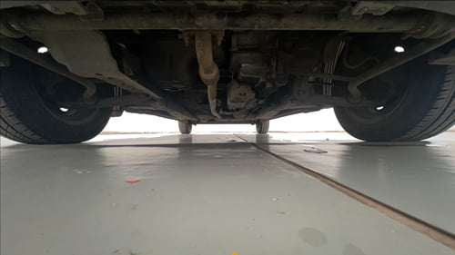 Used 2015 Hyundai Eon 1.0 Kappa Magna + Petrol Manual extra FRONT LEFT UNDERBODY VIEW