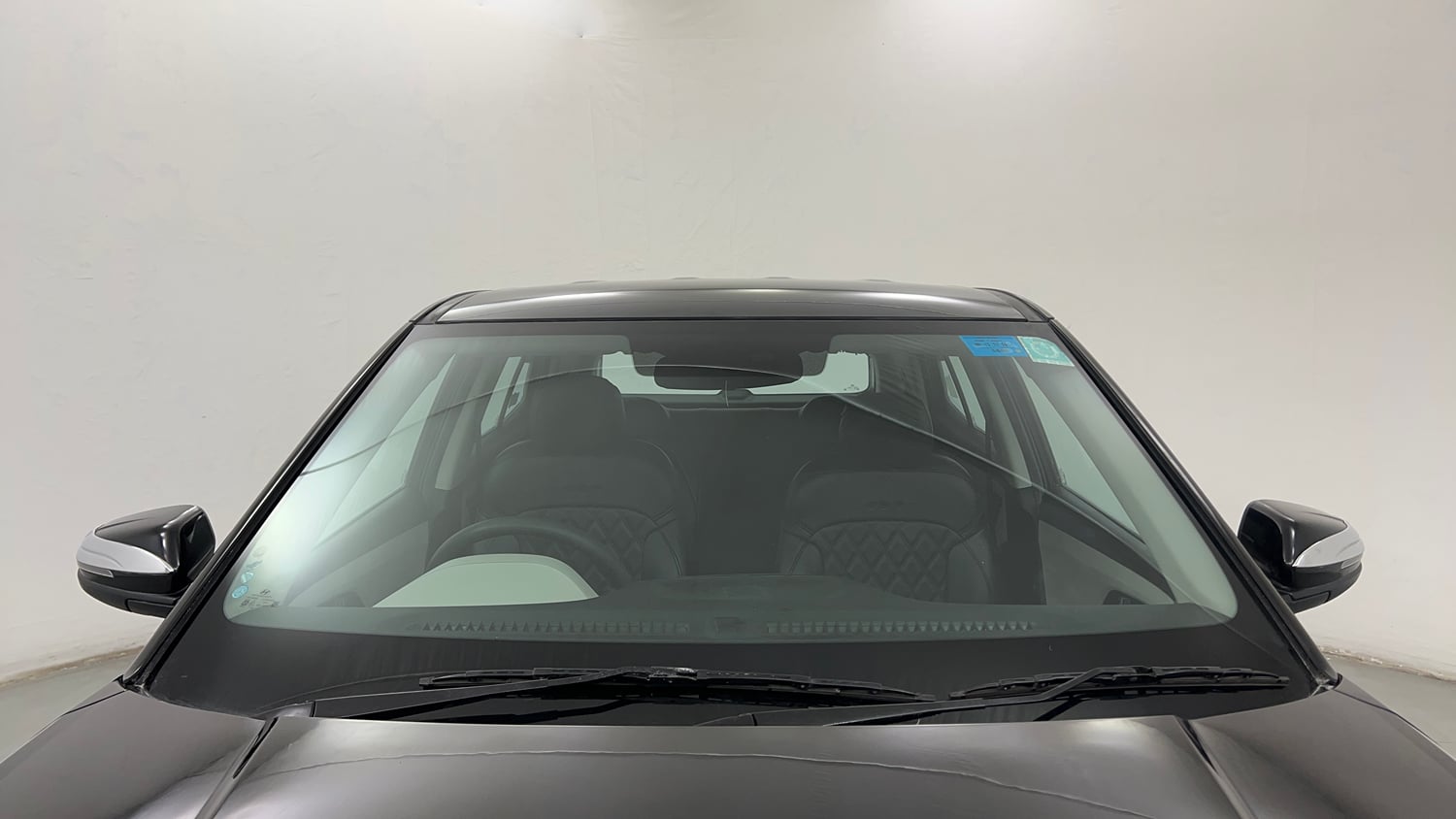 Used 2022 Hyundai Creta EX 1.5 Petrol Petrol Manual exterior FRONT WINDSHIELD VIEW