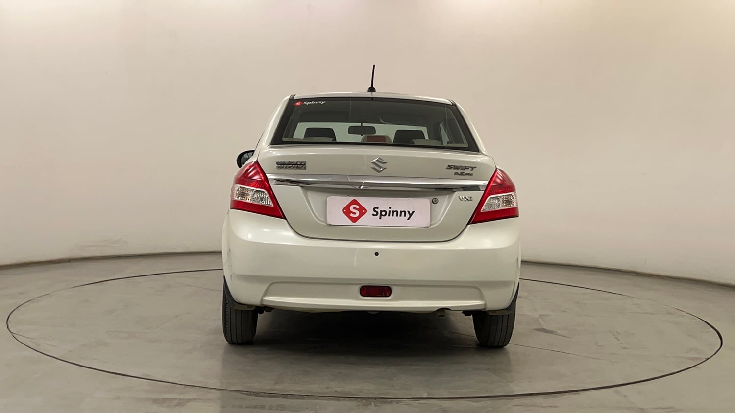 Used 2012 Maruti Suzuki Swift Dzire VXI Petrol Manual exterior BACK VIEW