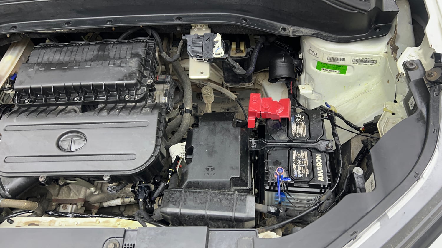 Used 2023 Tata Punch Pure MT Petrol Manual engine ENGINE LEFT SIDE VIEW