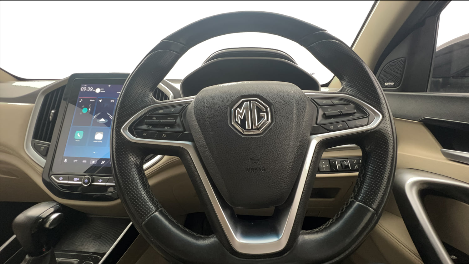 Used 2021 MG Motors Hector Sharp 1.5 Petrol Turbo DCT Petrol Automatic interior STEERING VIEW