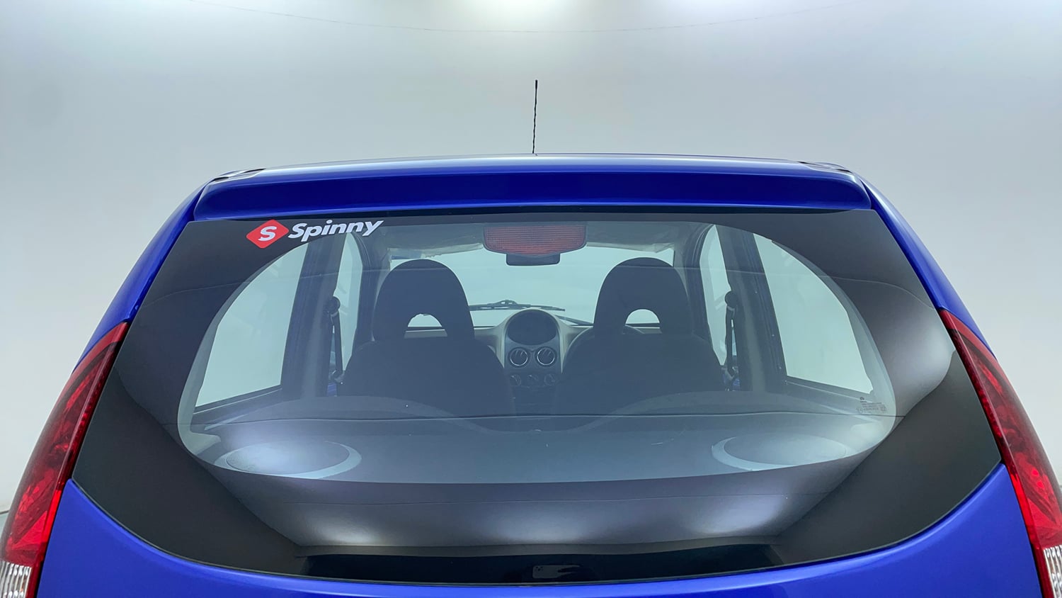 Used 2017 Tata Nano Twist XTA Petrol Automatic exterior BACK WINDSHIELD VIEW