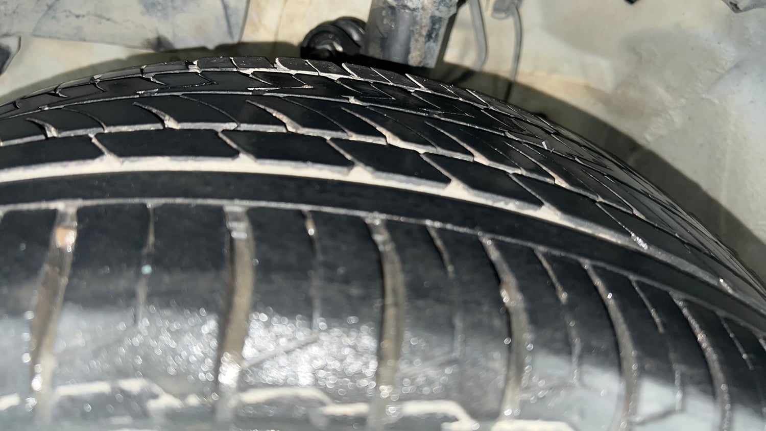 Used 2018 Honda WR-V VX MT Petrol Petrol Manual tyres LEFT FRONT TYRE TREAD VIEW