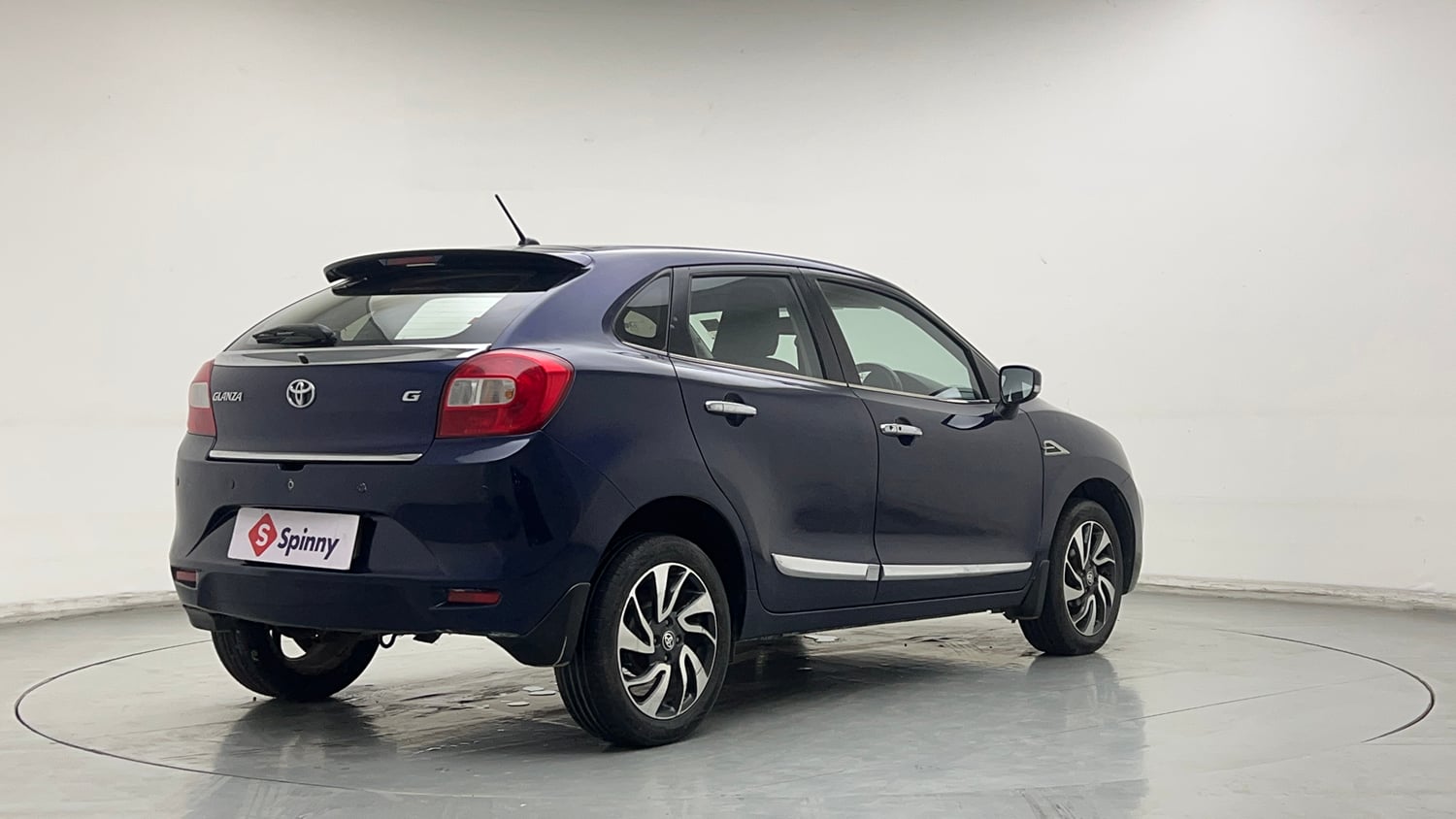 Used 2020 Toyota Glanza G Petrol Manual exterior RIGHT REAR CORNER VIEW