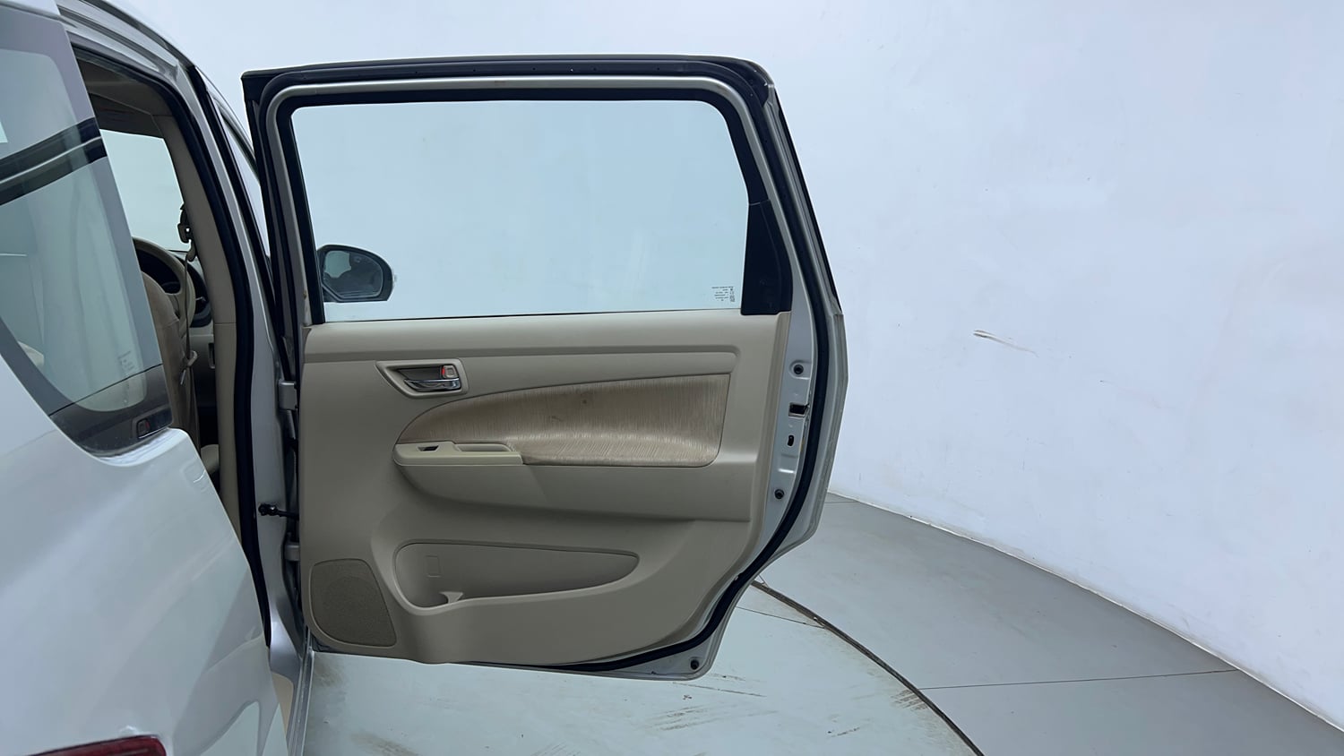 Used 2015 Maruti Suzuki Ertiga ZXi Petrol Manual interior RIGHT REAR DOOR OPEN VIEW