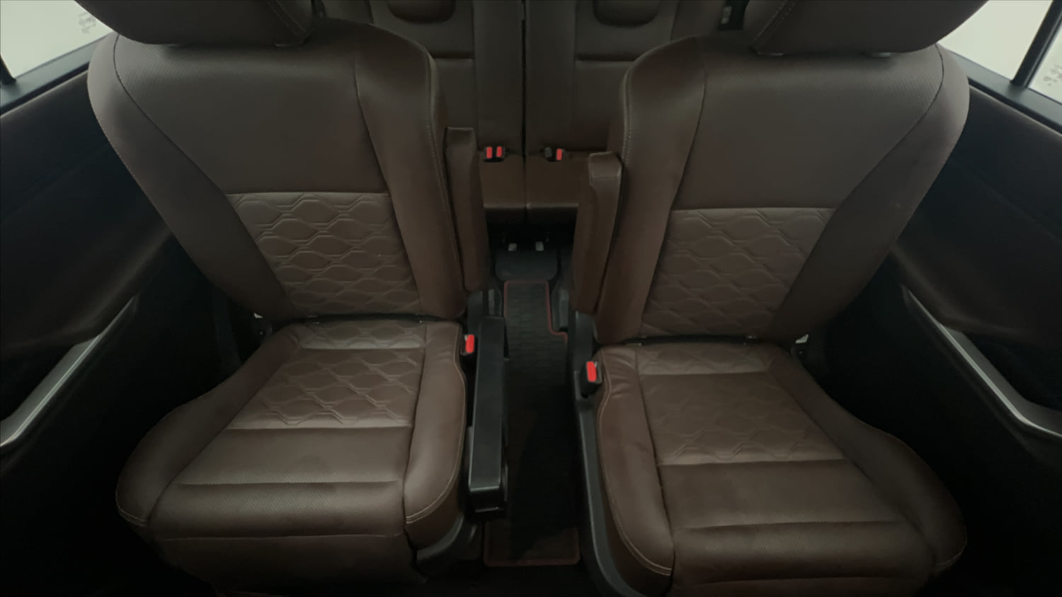 Used 2024 Toyota Innova Hycross ZX Hybrid 7 STR Hybrid Automatic interior REAR SEAT CONDITION VIEW