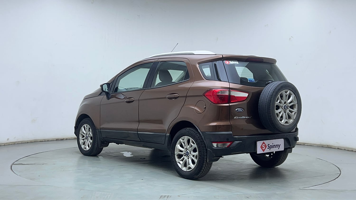 Used 2016 Ford EcoSport Titanium 1.5L Ti-VCT AT Petrol Automatic exterior LEFT REAR CORNER VIEW