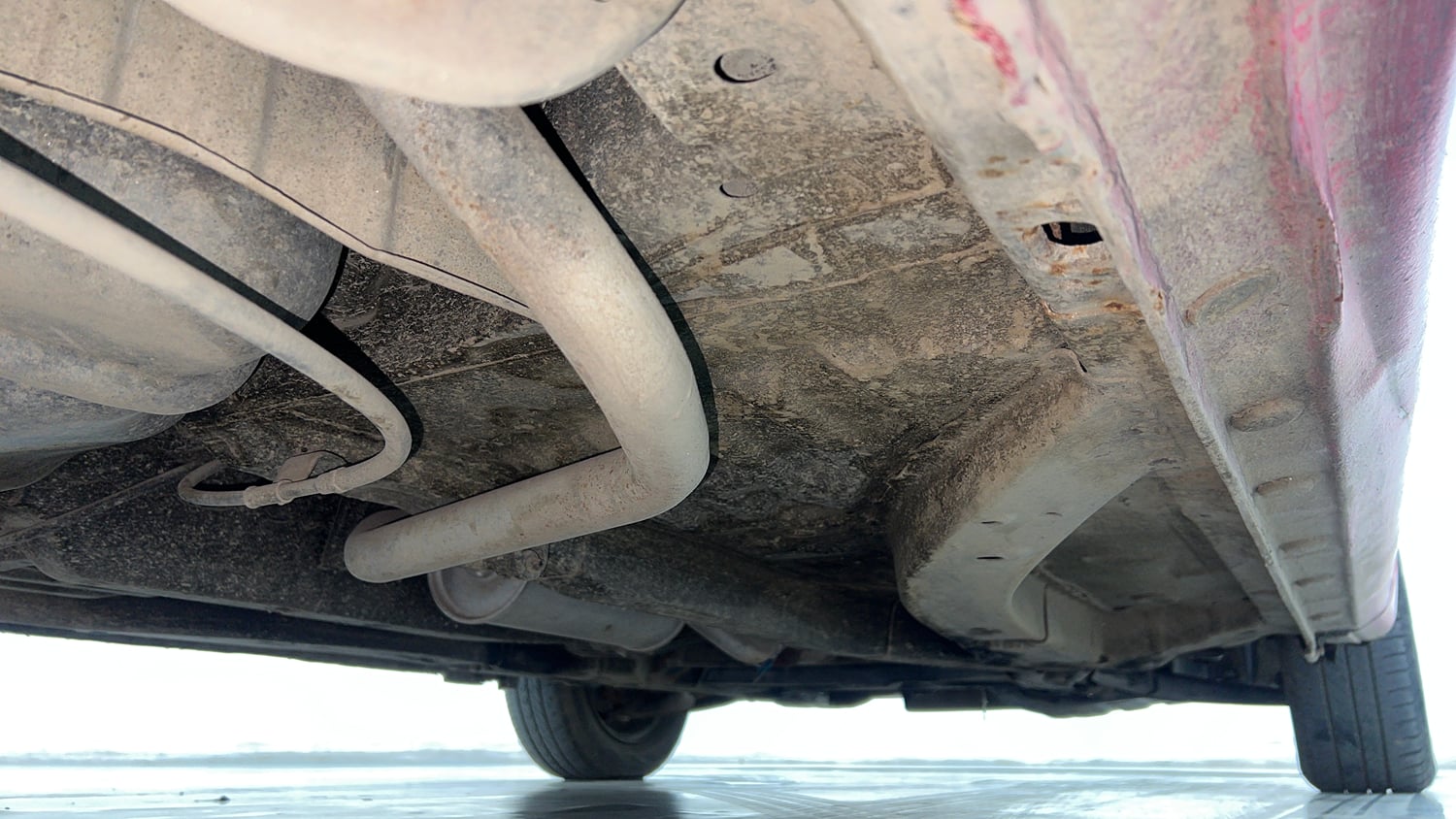 Used 2016 Honda Brio S MT Petrol Manual extra REAR RIGHT UNDERBODY VIEW