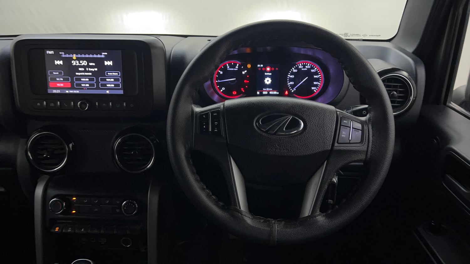 Used 2021 mahindra Thar LX Hard Top Petrol MT 4WD Petrol Manual interior STEERING VIEW