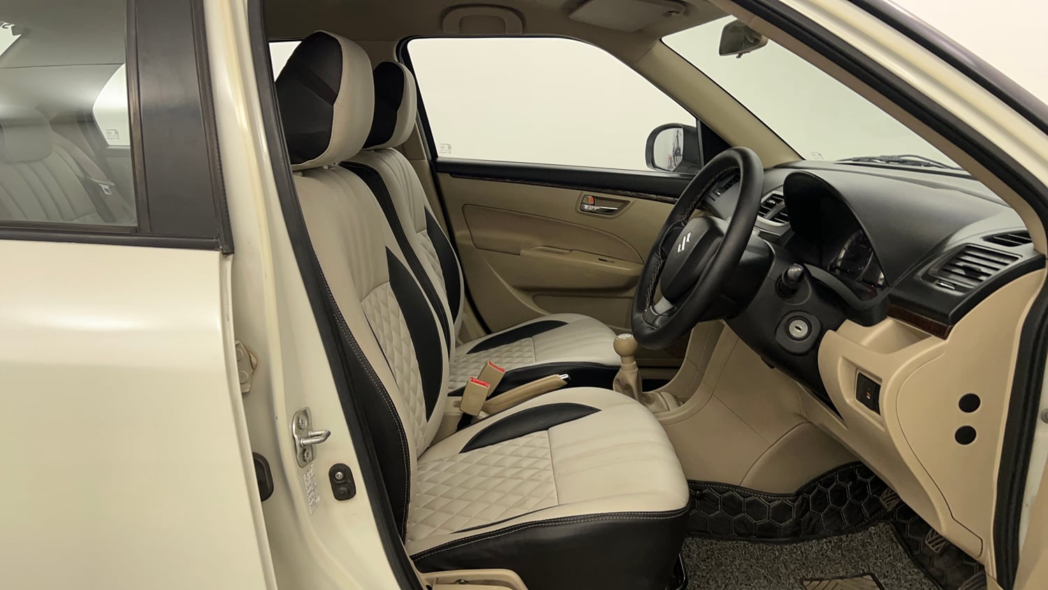 Used 2012 Maruti Suzuki Swift Dzire VXI Petrol Manual interior RIGHT SIDE FRONT DOOR CABIN VIEW