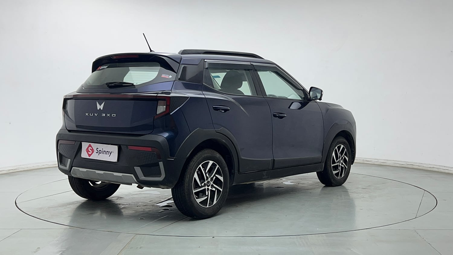 Used 2024 Mahindra XUV 3XO AX5L 1.2 Petrol Petrol Manual exterior RIGHT REAR CORNER VIEW