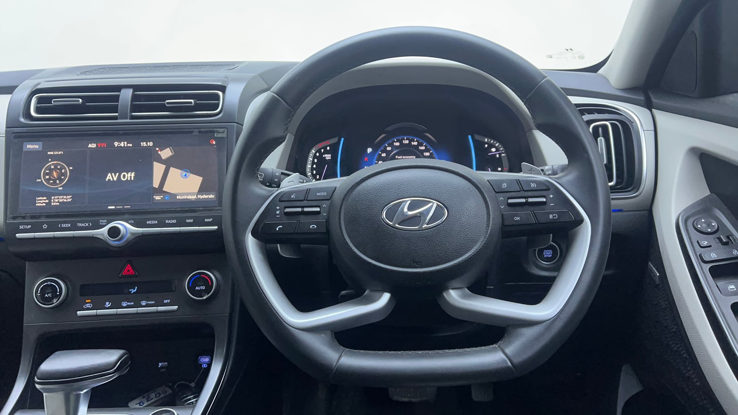 Used 2020 Hyundai Creta SX (O) 1.5 Petrol IVT Petrol Automatic interior STEERING VIEW