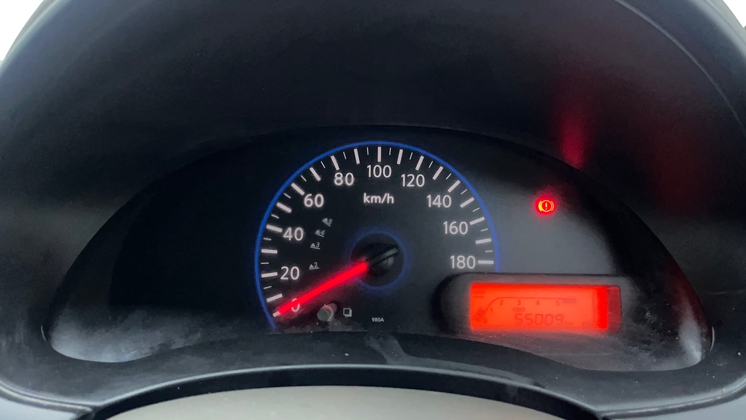 Used 2016 Datsun GO T Petrol Manual interior CLUSTERMETER VIEW