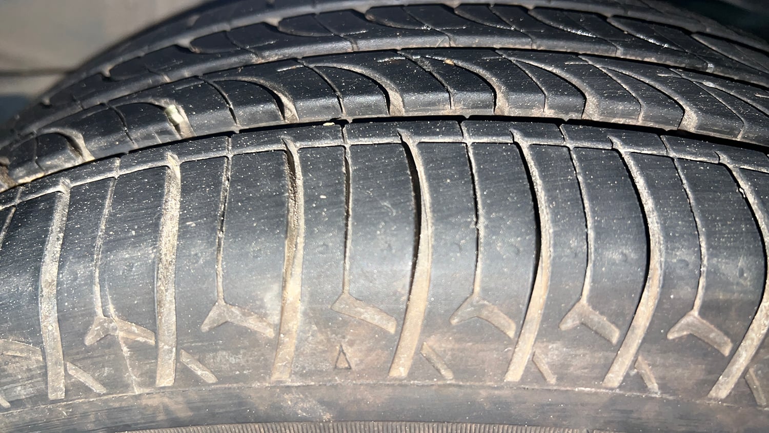 Used 2017 Maruti Suzuki Alto K10 VXi Petrol Manual tyres LEFT REAR TYRE TREAD VIEW