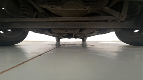Used 2015 Hyundai Eon 1.0 Kappa Magna + Petrol Manual extra REAR UNDERBODY VIEW (TAKEN FROM REAR)