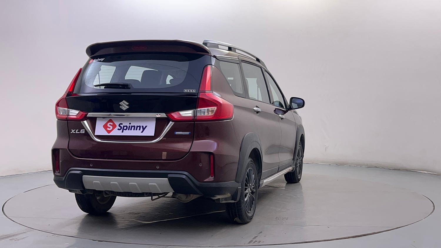 Used 2021 Maruti Suzuki XL6 Alpha MT Petrol Petrol Manual exterior RIGHT REAR CORNER VIEW