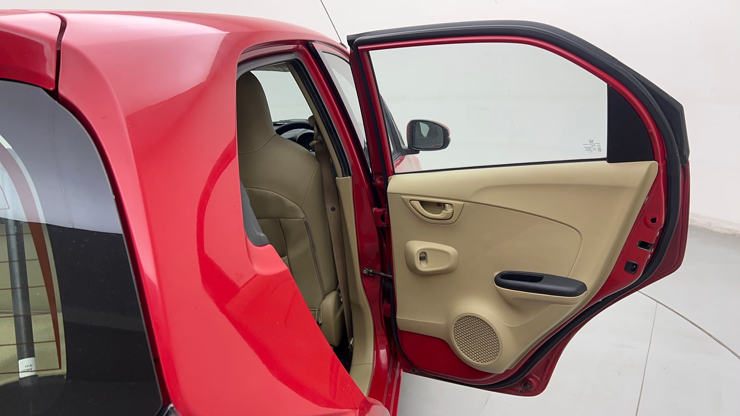 Used 2016 Honda Brio S MT Petrol Manual interior RIGHT REAR DOOR OPEN VIEW