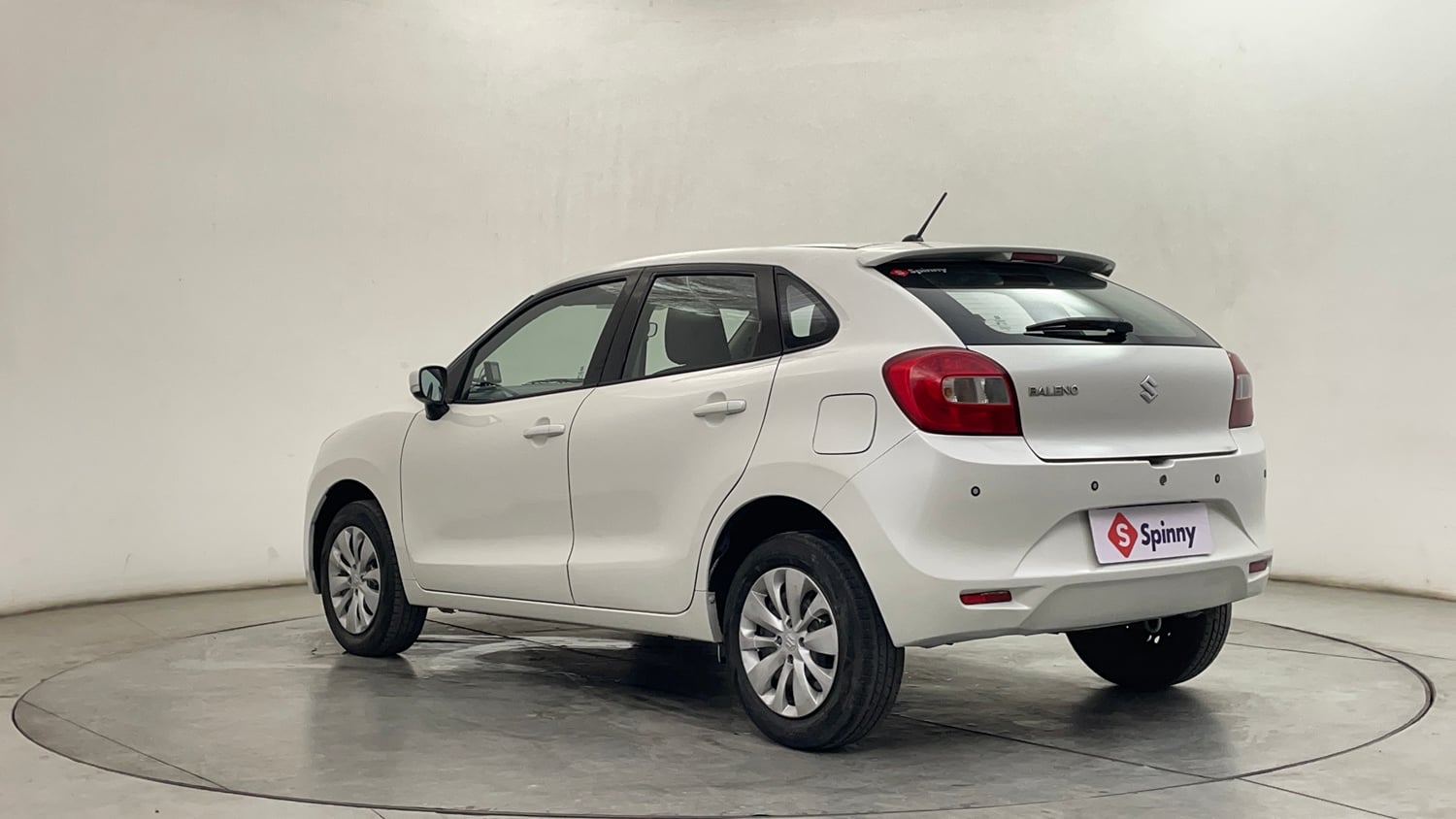 Used 2017 Maruti Suzuki Baleno Delta 1.2 Petrol Manual exterior LEFT REAR CORNER VIEW
