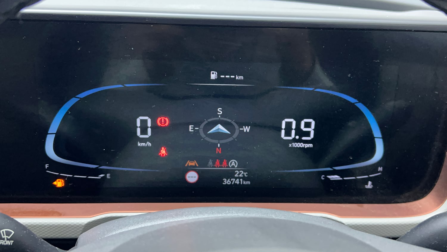 Used 2024 Hyundai Creta 1.5 MPi Petrol MT SX Tech Petrol Manual interior CLUSTERMETER VIEW