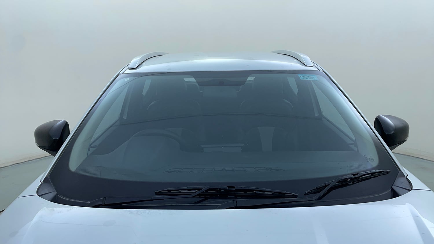 Used 2022 Renault Kiger RXE MT Petrol Manual exterior FRONT WINDSHIELD VIEW