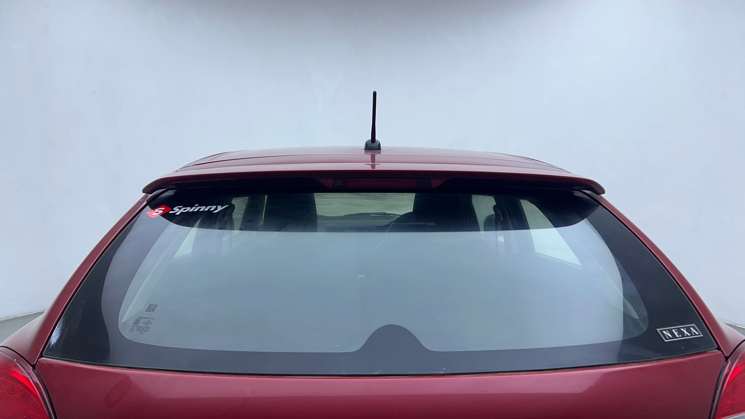 Used 2021 Maruti Suzuki Baleno Sigma Petrol Manual exterior BACK WINDSHIELD VIEW