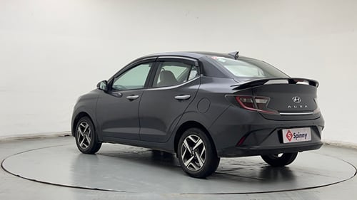 Used 2022 Hyundai Aura SX 1.2 CNG Cng Manual exterior LEFT REAR CORNER VIEW