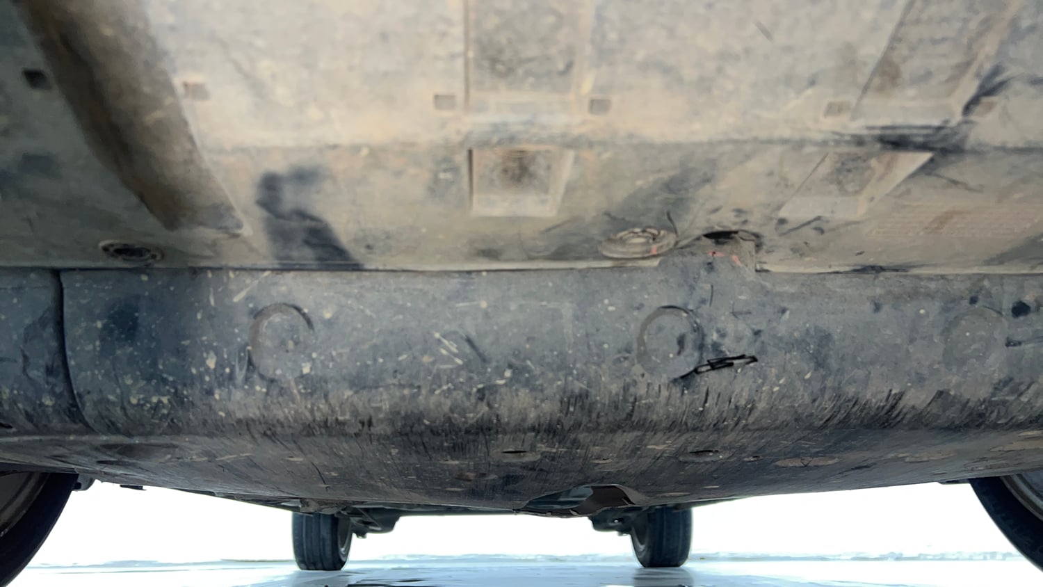 Used 2022 Honda City ZX CVT Petrol Petrol Automatic extra FRONT LEFT UNDERBODY VIEW