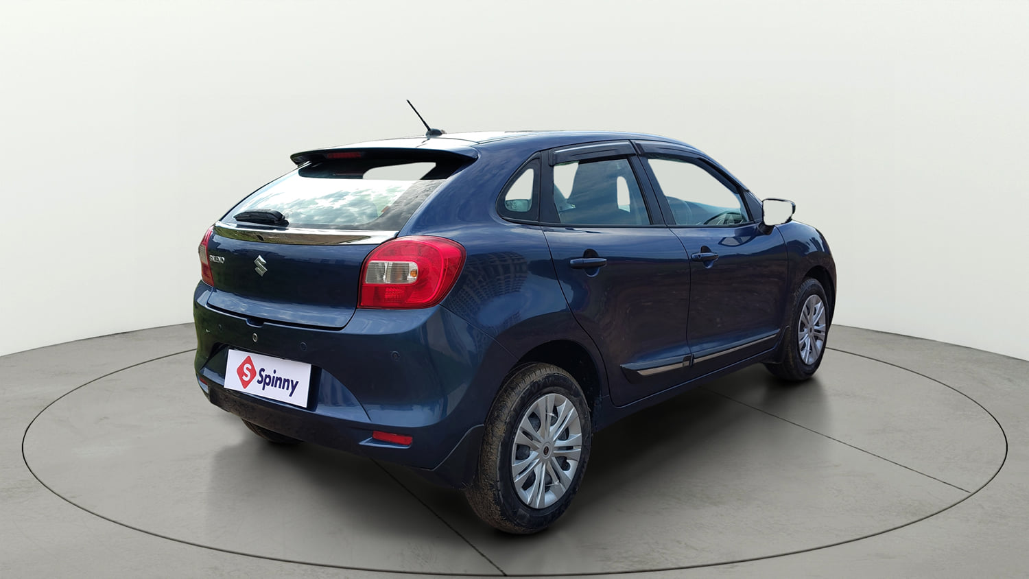 Used 2018 Maruti Suzuki Baleno Delta 1.2 Petrol Manual exterior RIGHT REAR CORNER VIEW