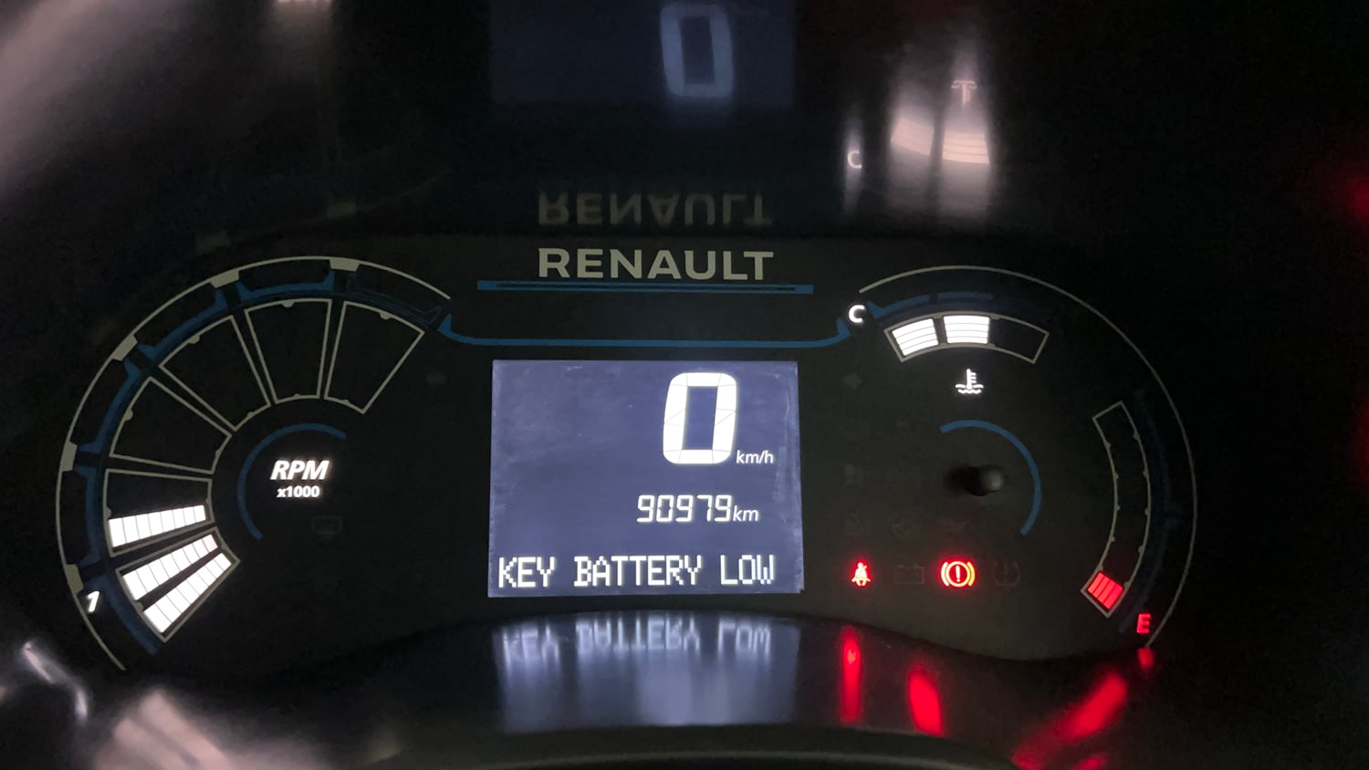 Used 2022 Renault Triber RXZ Petrol Manual interior CLUSTERMETER VIEW