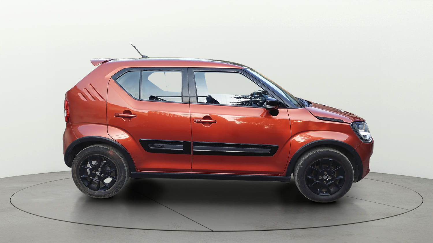 Used 2017 Maruti Suzuki Ignis Zeta 1.2 AMT Petrol Automatic exterior RIGHT SIDE VIEW