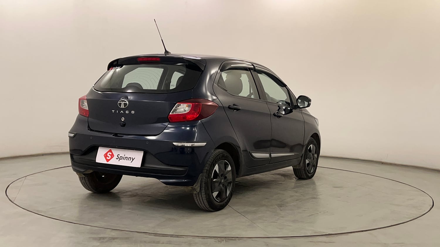 Used 2025 Tata Tiago XTA Petrol Automatic exterior RIGHT REAR CORNER VIEW